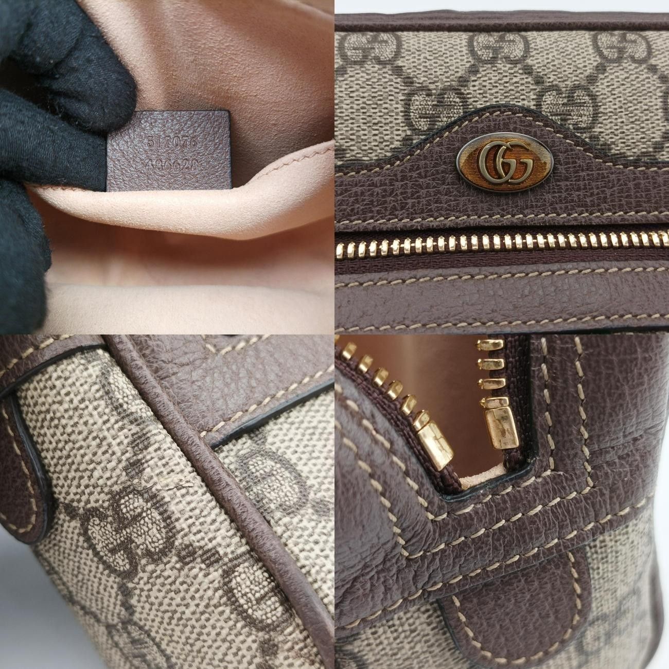 グッチGucciオフィディアブラウンPVCコーティングキャンバス517076D026092309
