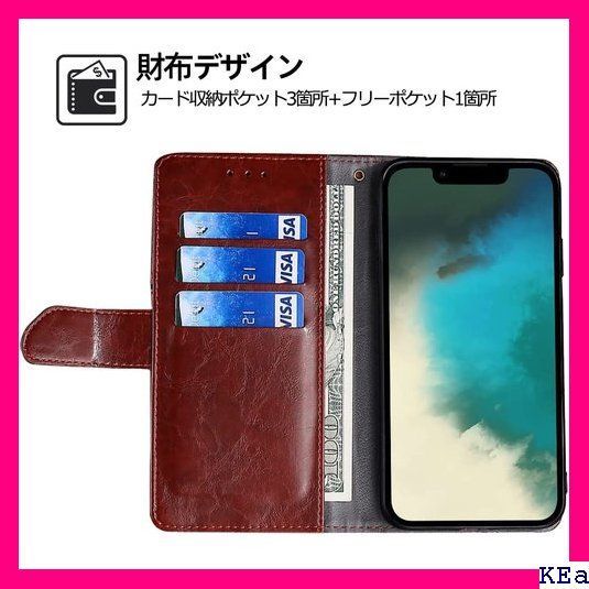 ☆ OPPO Reno3 A ケース 手帳型 三つのカード ケース 純正 レッド