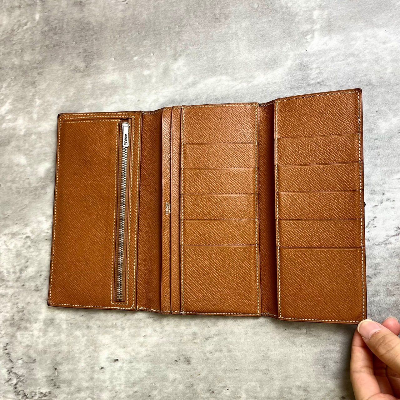 ✨希少品✨ HERMES エルメス 長財布 二つ折り ロングウォレット べ 