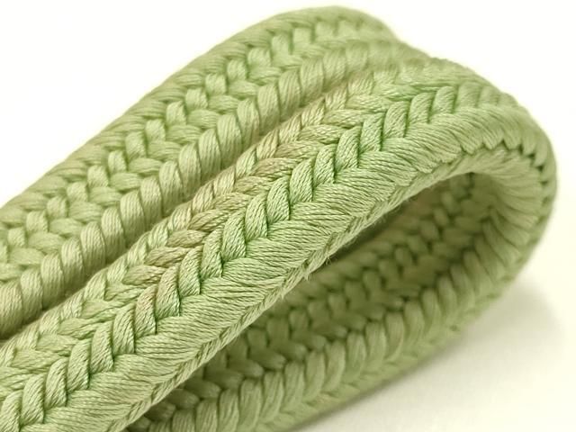 平和屋着物● 上 有職組紐道明 帯締め 冠組 若葉色 宮内庁御用 国立博物館御用 東京芸術大学御用 AABB3799ay