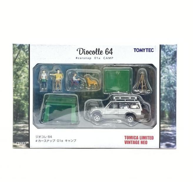 中古】【開封】トミーテック 1/64 キャンプ 「ジオコレ カースナップ