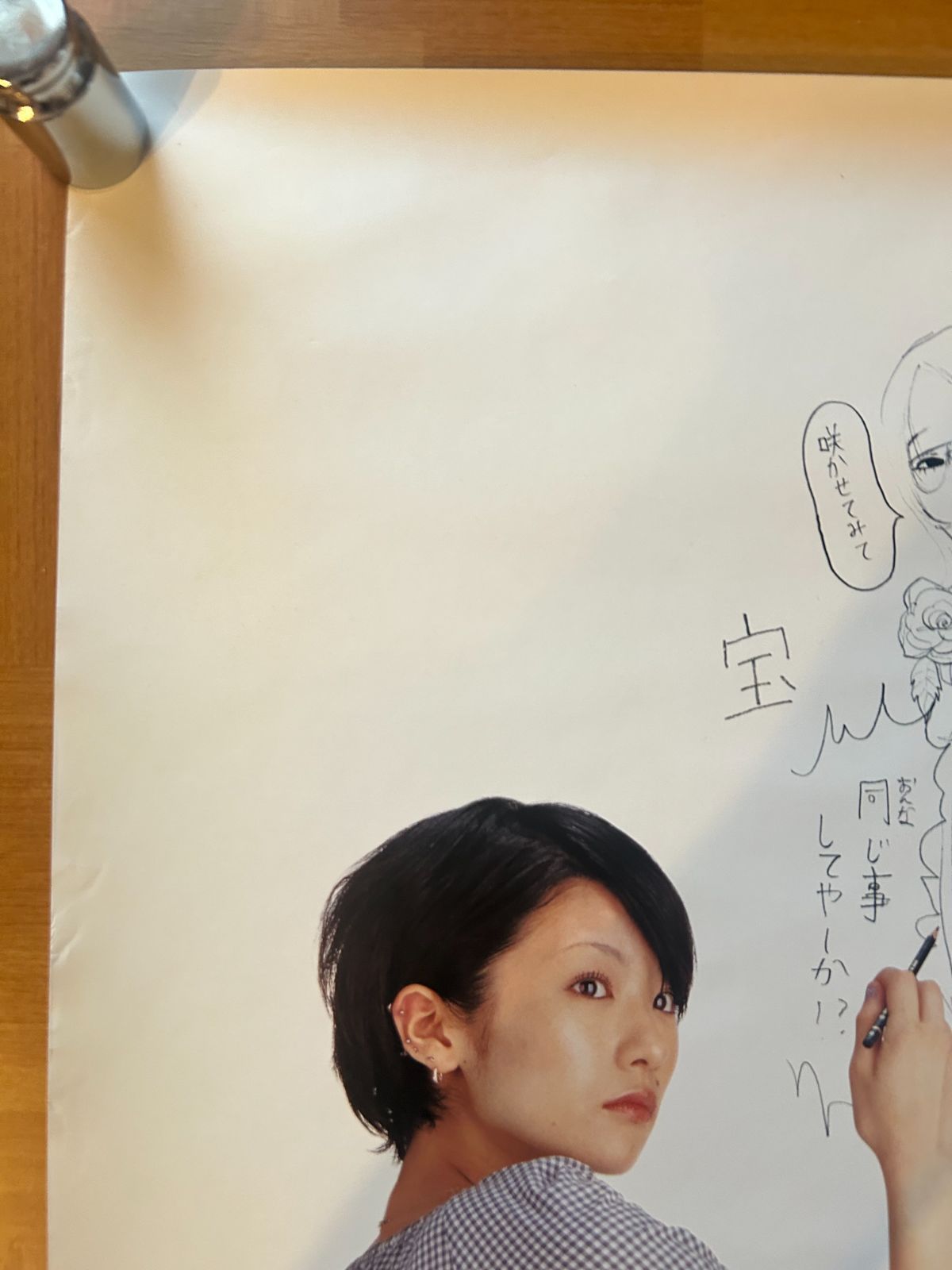 椎名林檎 下剋上エクスタシービデオB2販促用ポスター 椎名林檎 / 下剋上エクスタシー 2000年 ビデオ・プロモーション
