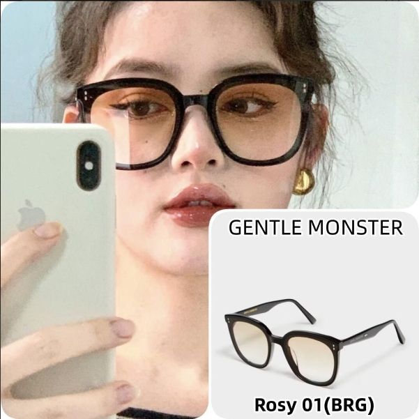 新品未使用 GENTLE MONSTER です ジェントルモンスター サングラス ROSY 01#BRG 男女兼用 - メルカリ