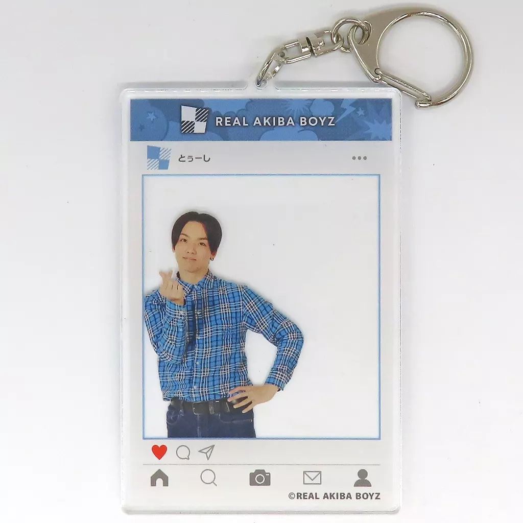中古】キーホルダー とぅーし(RAB(リアルアキバボーイズ)) REAL