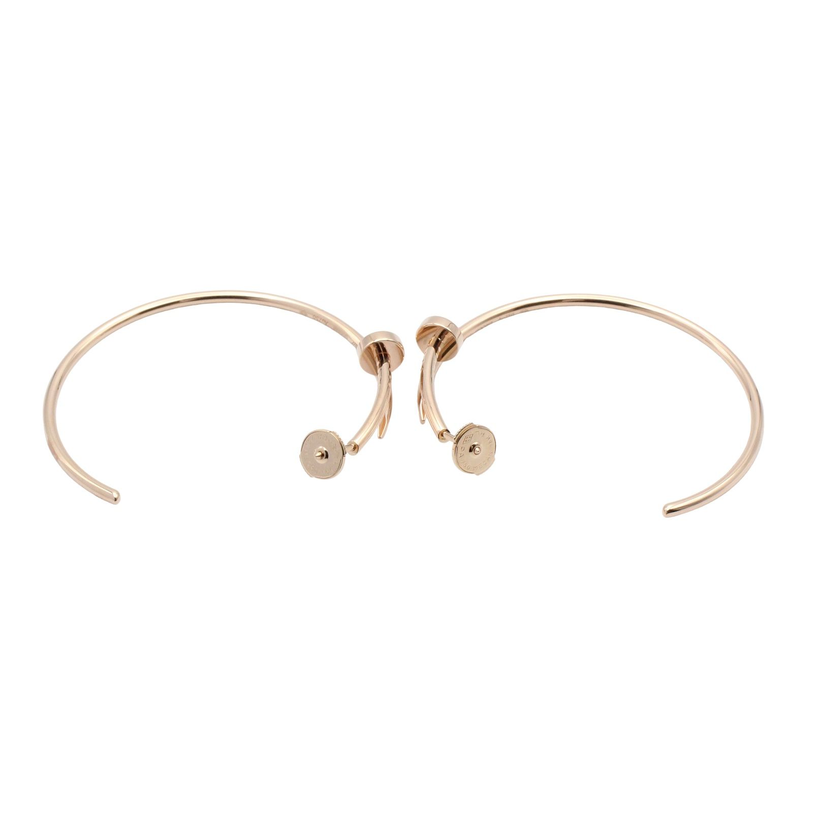 カルティエ CARTIER ピアス ジュストアンクルフープ ピアス