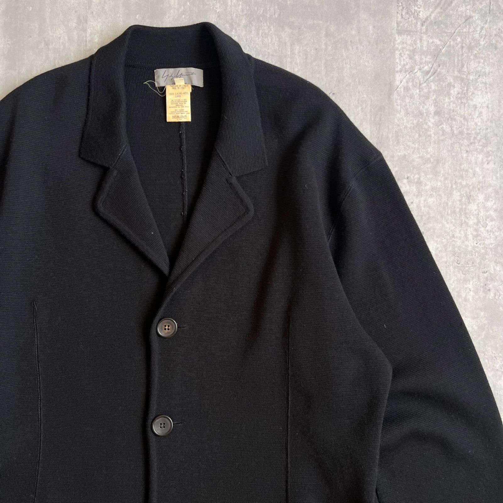 80s Yohji Yamamoto POUR HOMME ヨウジヤマモトプールオム 初期 ウール 