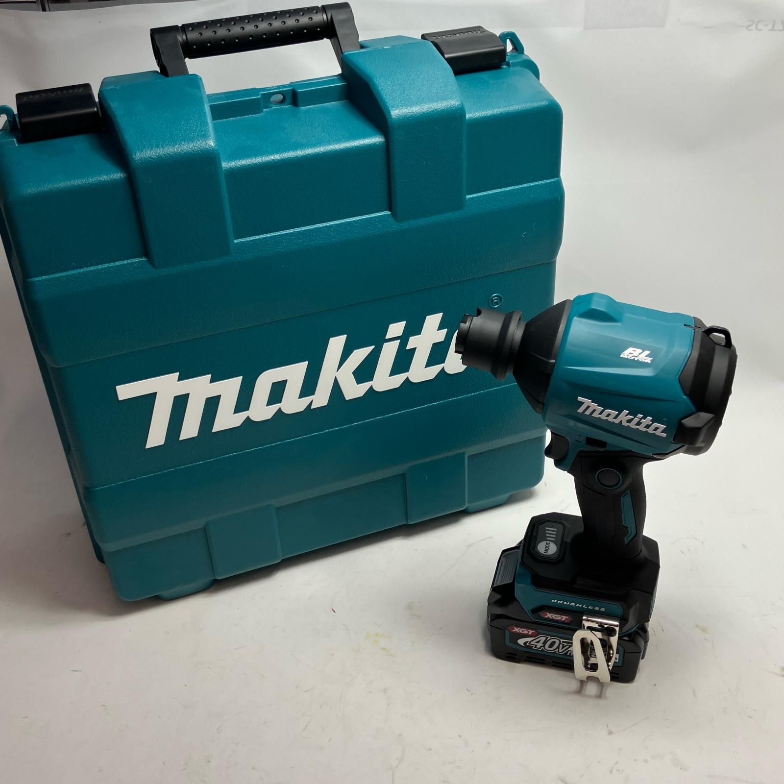 MAKITA マキタ 工具 エアダスタ AS001GRD アタッチメント バッテリー 充電器 ケース付属