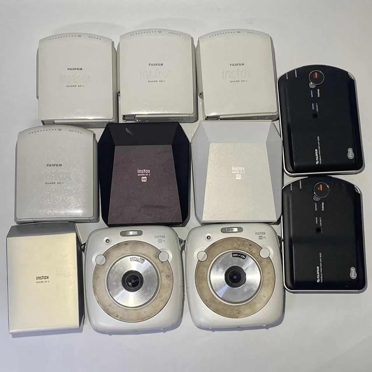 ジャンク】FUJIFILM instax SQUARE SQ10／SHARE SP-1／2／3／MOBILE