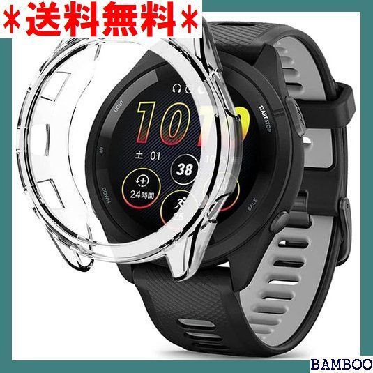 Iwp2 Garmin ガーミン Forerunner 265 Orerun R 265 保護ケース 202発売クリア 1297 バンブー