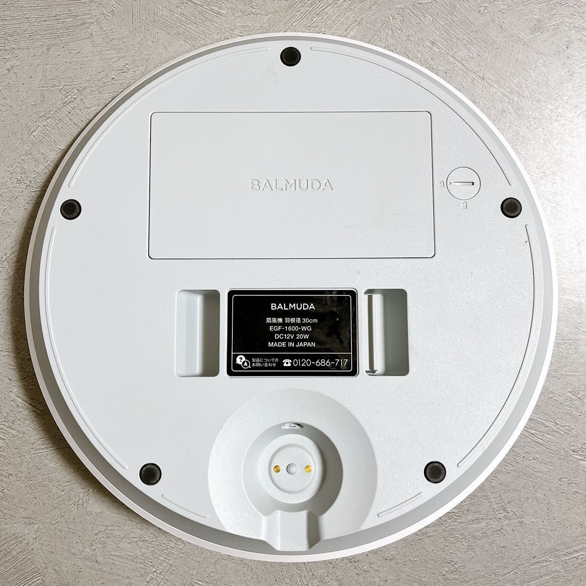 BALMUDA バルミューダ EGF-1600-WG 扇風機 2018年製 WWW_KANDAIZUMI_COM
