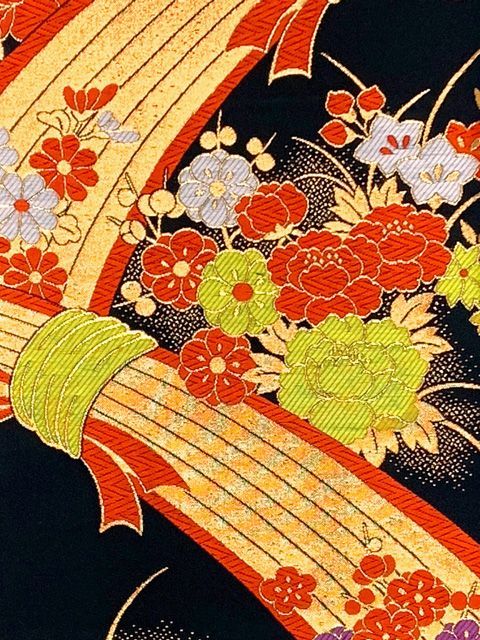 袋帯 正絹