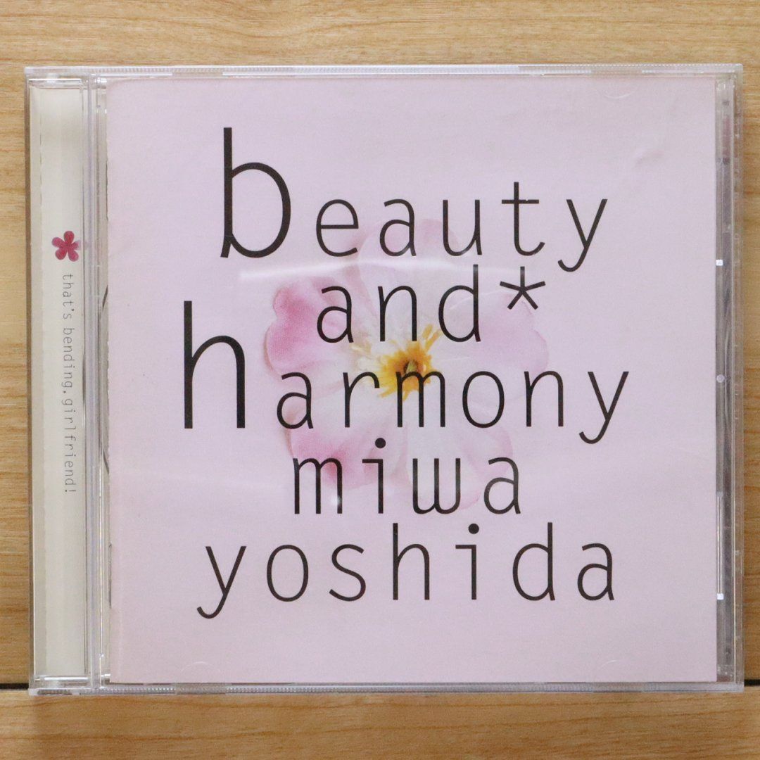 国内盤CD☆吉田美和/Miwa Yoshida□ beauty and harmony 【ESCB1710