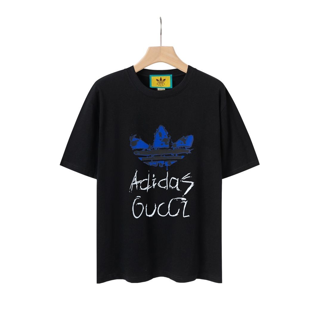 Gucci×Adidas オーバーサイズビッグロゴTシャツ - メルカリ