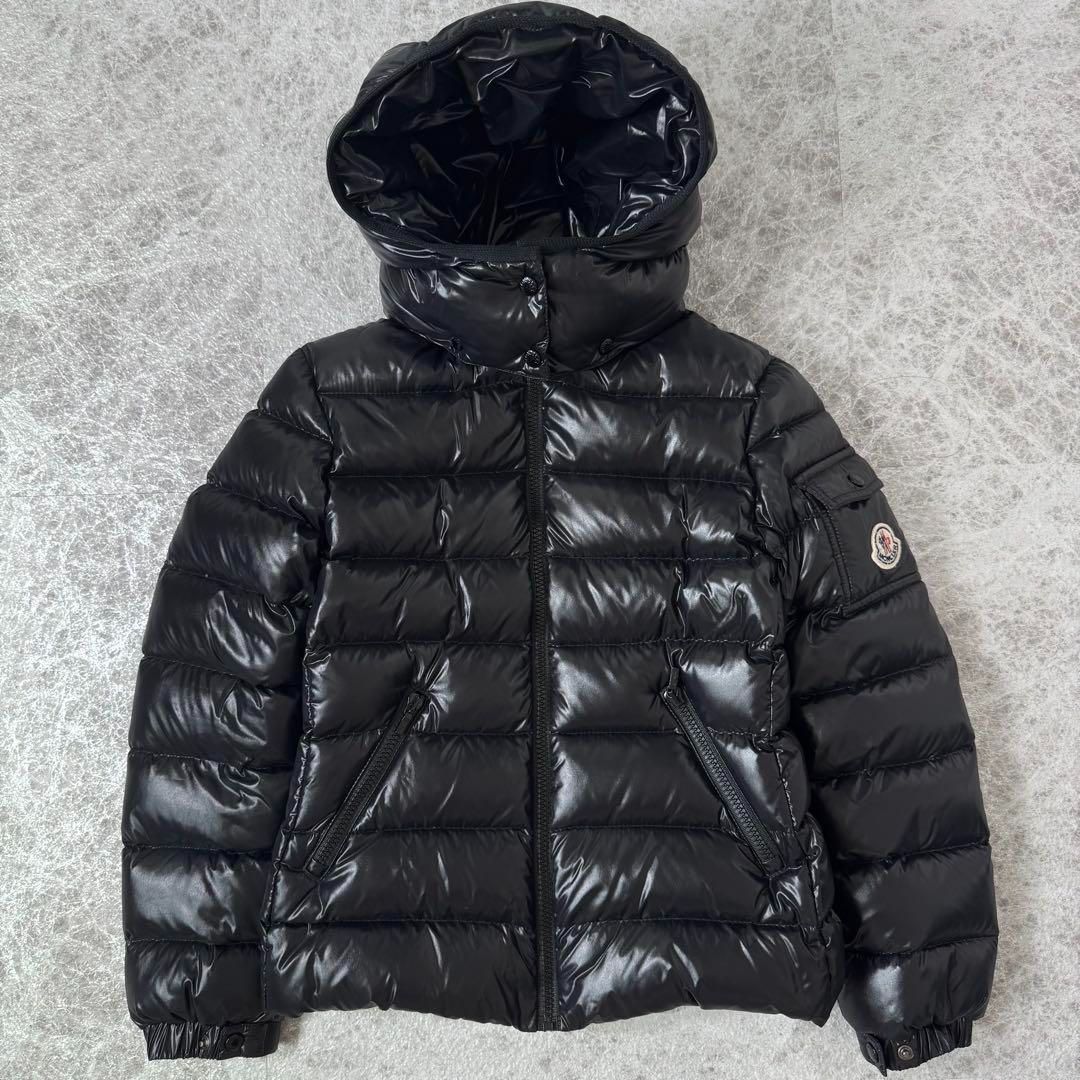 モンクレール MONCLER BADY ダウンジャケット シャイニーブラック 140cm キッズ レディース E29544682705 68950