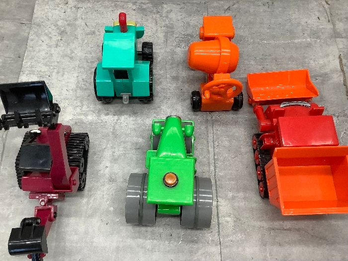 ハピネット G3a ボブとブーブーズ 働く車 おもちゃ 玩具 オモチャ 車両車 現状品