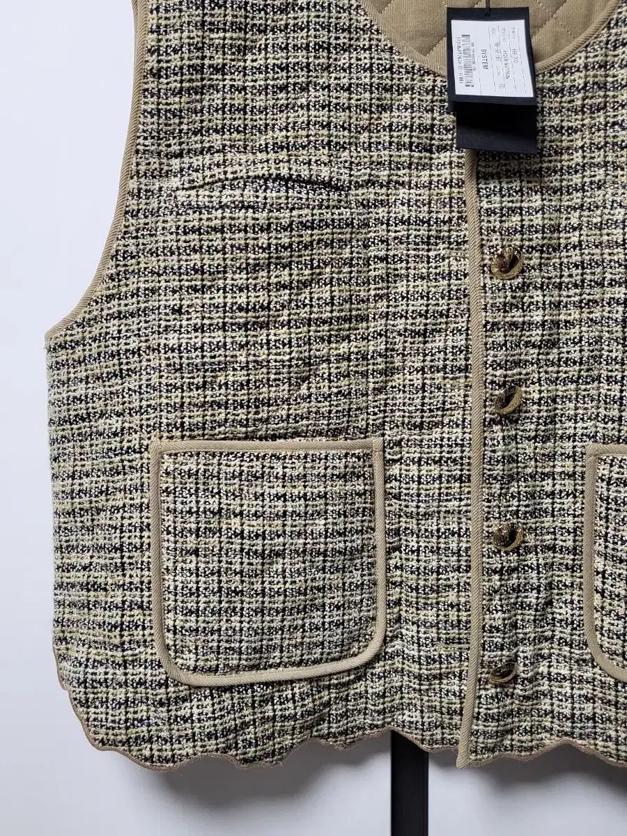 システム ツイード リバーシブル ベスト WWW_MORNINGWALKER_COM