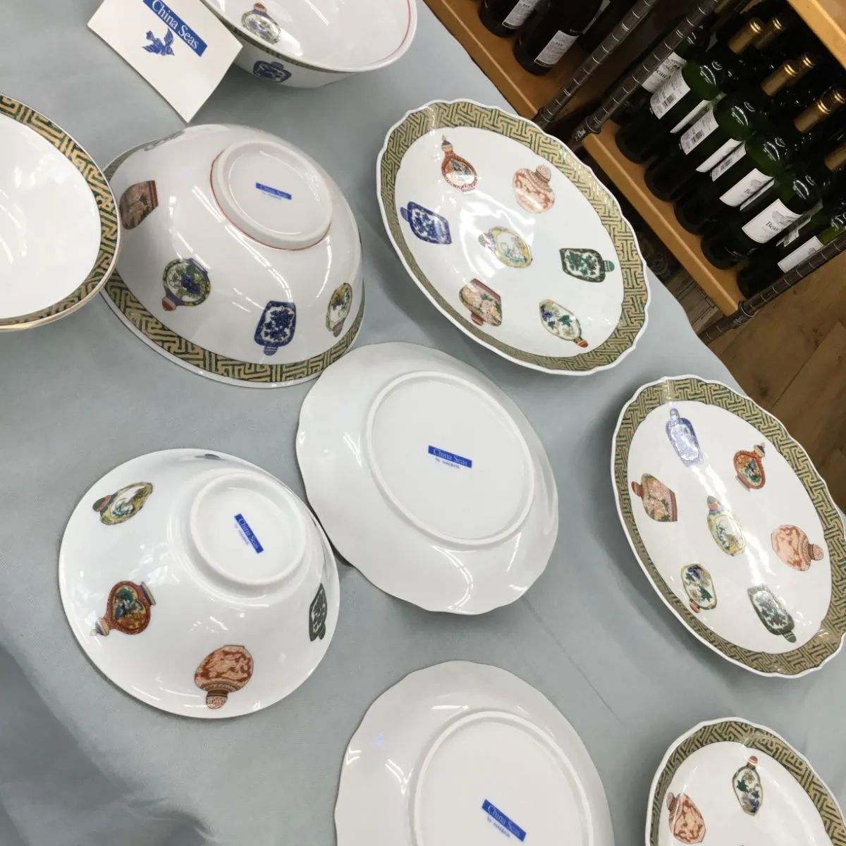 【新品、本物、当店在庫だから安心】 MAEBATA CHINA チャイナ 廃盤・貴重品 Seas CHINA CORPORATION 食器