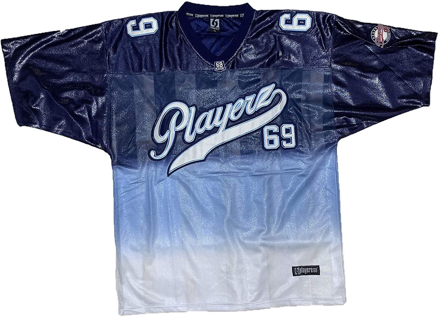 Playerz69 プレイヤーズ グラデーション フットボール シャツ XL Playerz69 プレイヤーズ グラデーション フットボール シャツ XL