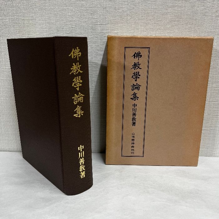 佛教学論集 中川善教 山喜房仏書林 1976年 仏教学論集