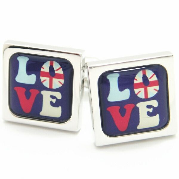 SoniaSpencer カラフルな英国LOVE カフス カフスボタン カフリンクス cufflinks cuffs メンズ 男性 披露宴 お洒落 スーツアクセサリー専門店 父の日 ギフトにも 誕生日 プレゼント プチギフト おしゃ