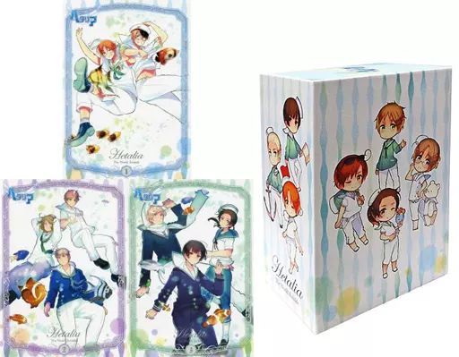 アニメDVD ヘタリア The World Twinkle アニメイト限定版 全3巻セット