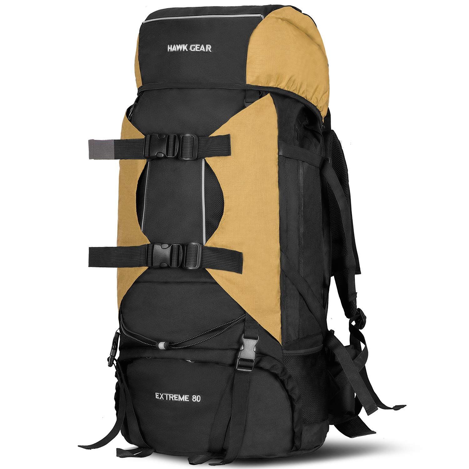 色: コヨーテ】HAWK GEARホークギア バックパック 80L 登山 旅行