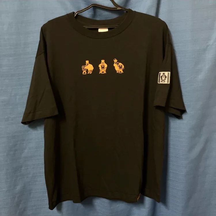 【未使用！ジブリ！】金曜ロードショージブリ展　Tシャツ　ブラック　激レア　M 美品！ジブリ！】金曜ロードショージブリ展 Tシャツ ブラック 激レア M