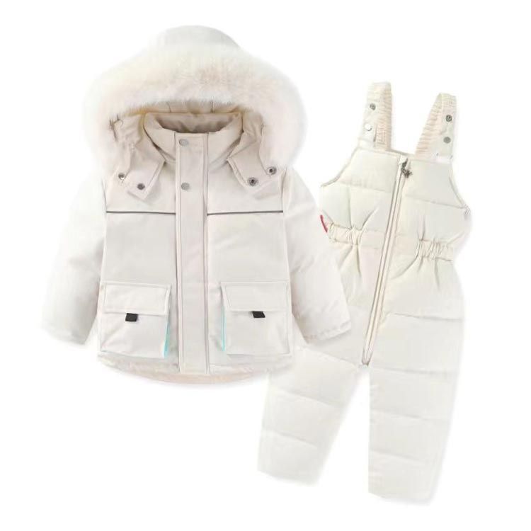 ベビー スノーボードウェア スポーツウェア 上下セット ジュニア スノボウェア 雪遊び サロペット 撥水加工 防水 セパレート 中綿入り スキーウェア スノボ 男の子 女の子 暖かい 110cm 厚 kkkbmp