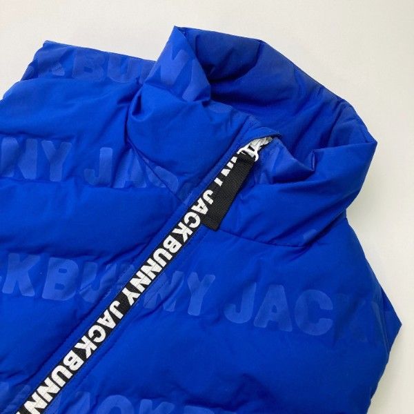 Jack Bunny!! 中綿 ベスト ネイビー サイズ4 JACK BUNNY ジャック