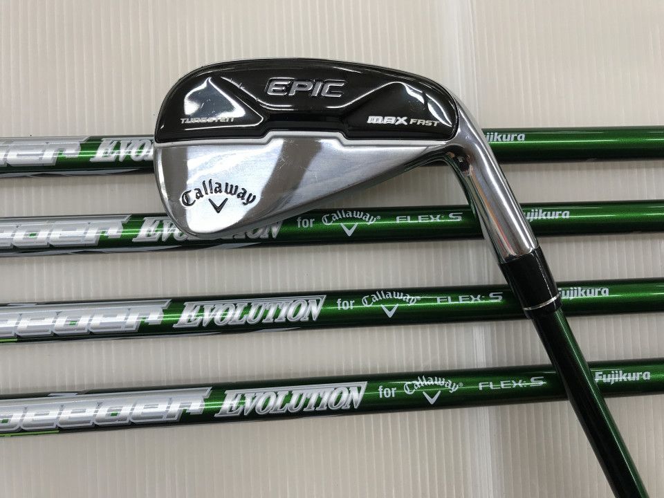 【即納】EPIC MAX FAST | S | Speeder EVOLUTION for Callaway | 中古 | アイアンセット | キャロウェイ