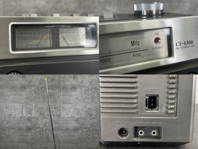 ラジカセ 【中古】SONY ソニー CF-6300 ラジオ FM/AM 2バンド