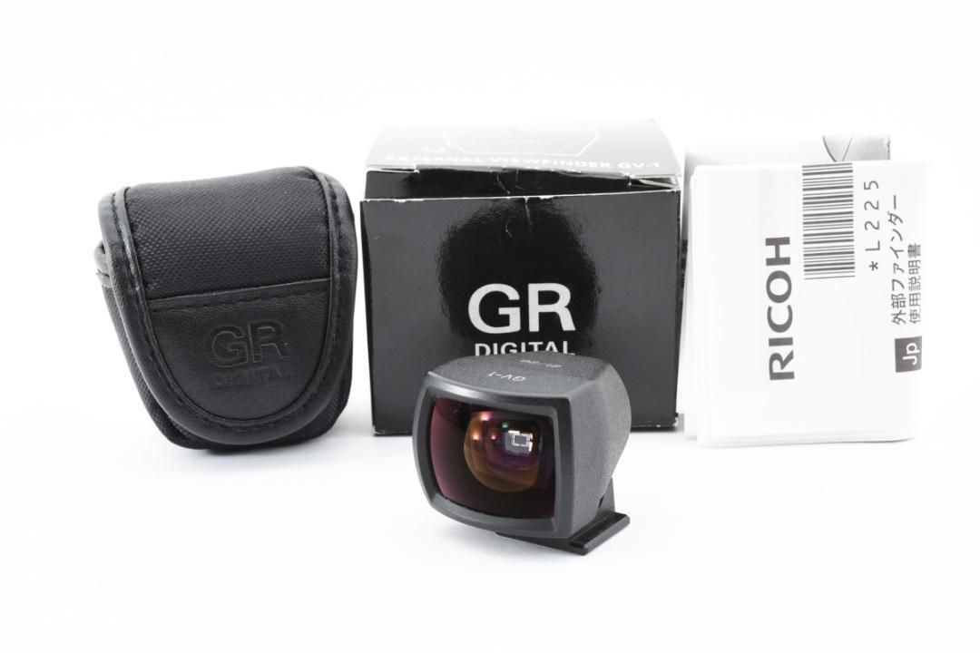 RICOH GRⅢ ・GRⅢ用 外部ミニファインダー GV-2 つき RICOH 外部ミニファインダー GV-2 【対応機種: GR III、 GR II、 RICOH