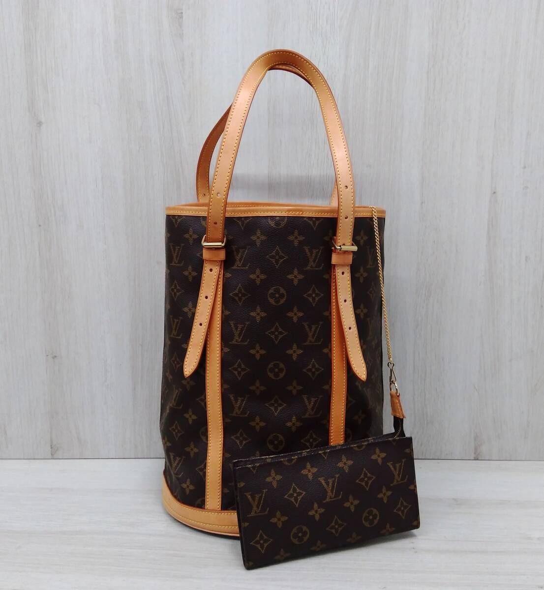 Louis Vuitton モノグラム トートバッグ　GMバケット ルイヴィトン バケツ モノグラム トートバッグ ルイヴィトン LOUIS