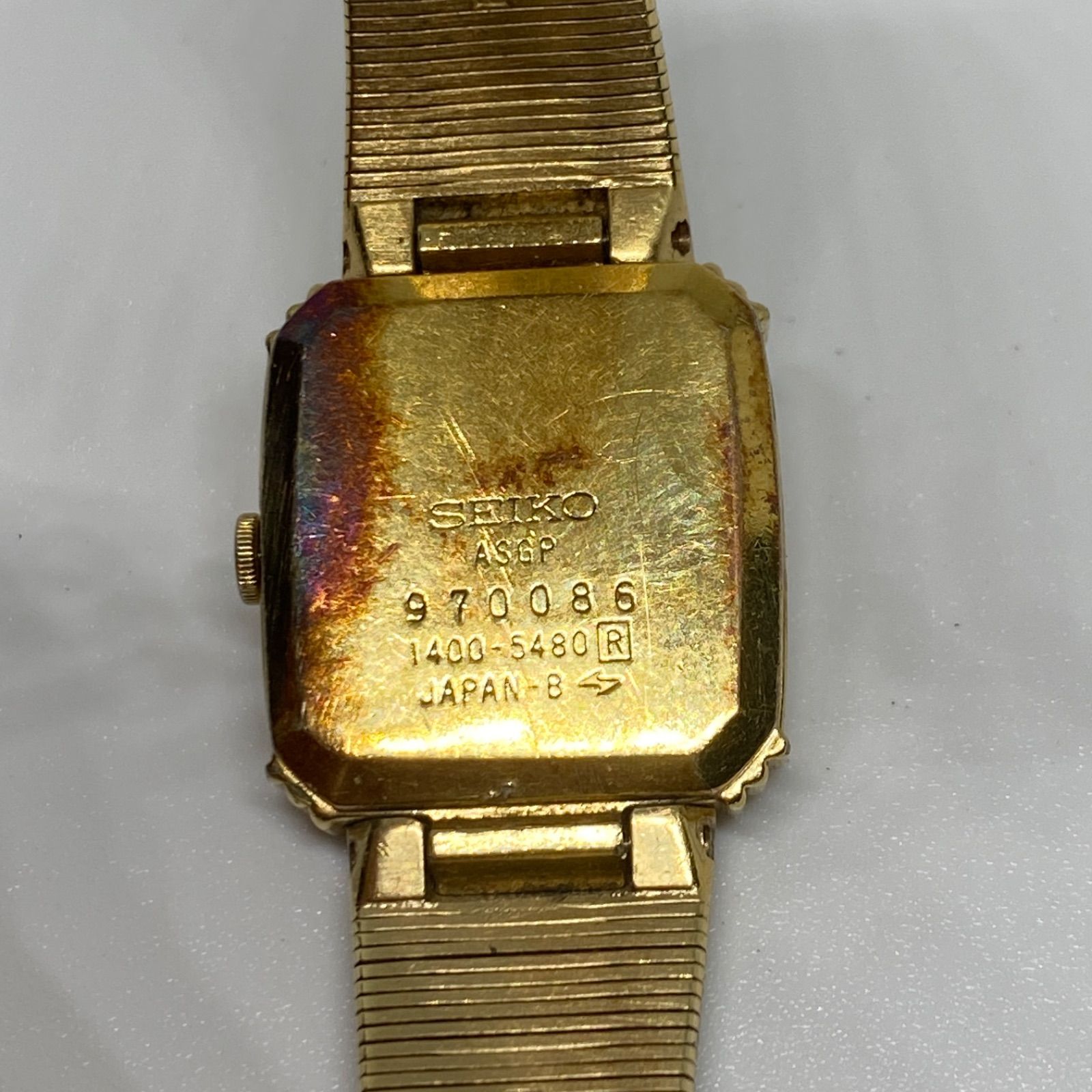 セイコー SEIKO 1400-5480 ASGP レディース 腕時計 ゴールド - メルカリ