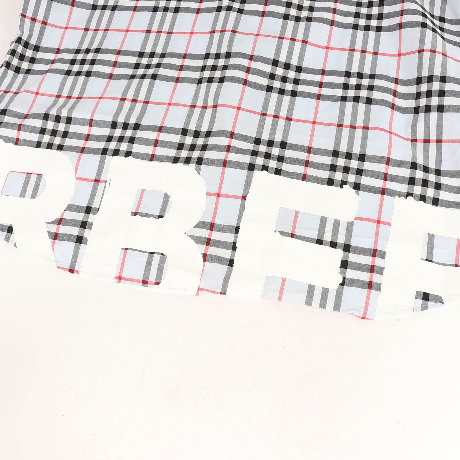 BURBERRY バーバリー シャツ サイズ:L 近年モデル ヘム ロゴ ノバ