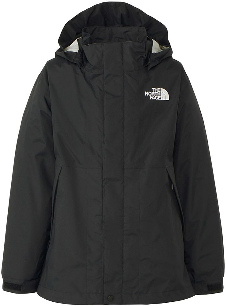 ザ ノース フェイス THE NORTH FACE アウトドア パスドレインジャケット キッズ Passed Rain Jacket 上着 フード ワンポイント ロゴ NPJ62225 K ブラック