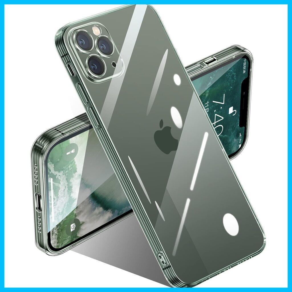 iPhone11 Pro ケース クリア 耐衝撃 Pro カバー ワイヤレス充電 薄型 柔らかい 軽量 TPU 黄変防止 ファッション ソフトケース  保護カバー 色: 透明 サイズ: iPhone 11 Pro メルカリShops