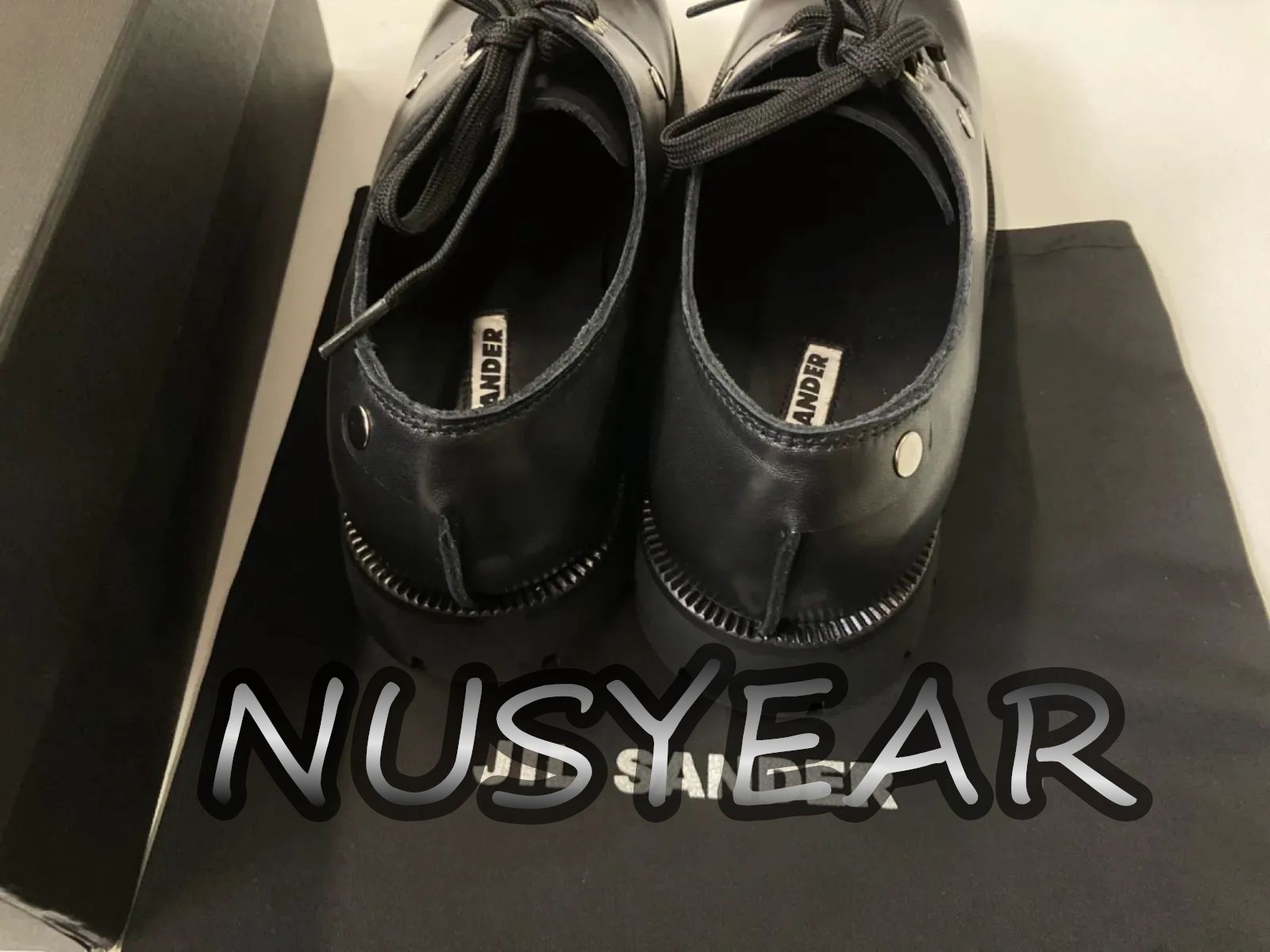 プリーツプリーズ デニム転写 ロングワンピース サイズ4 ブラック