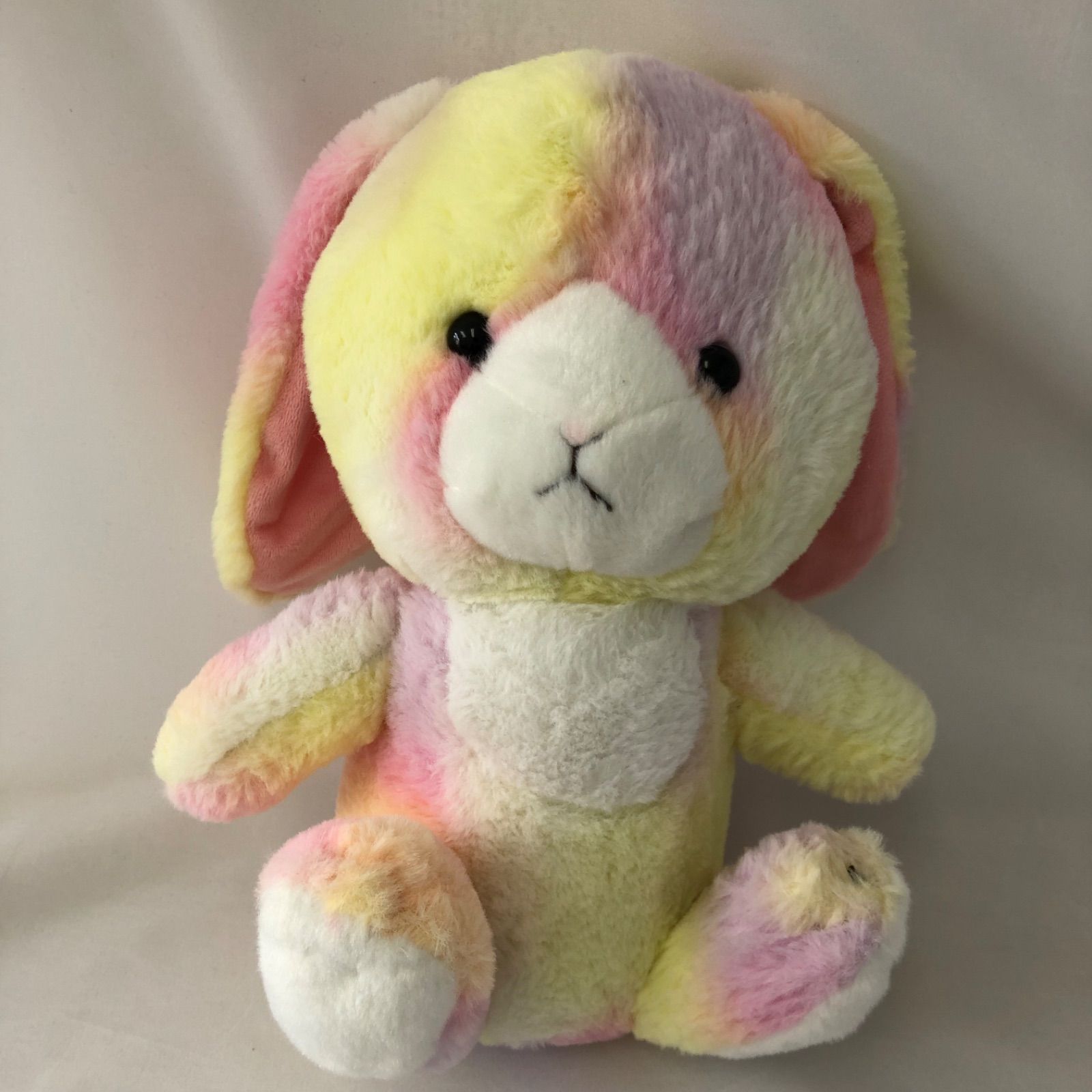 Petit Amourレインボー バンダイ ぬいぐるみ ウサギ 昭和レトロ Petit Amourレインボー バンダイ ぬいぐるみ ウサギ 昭和レトロ