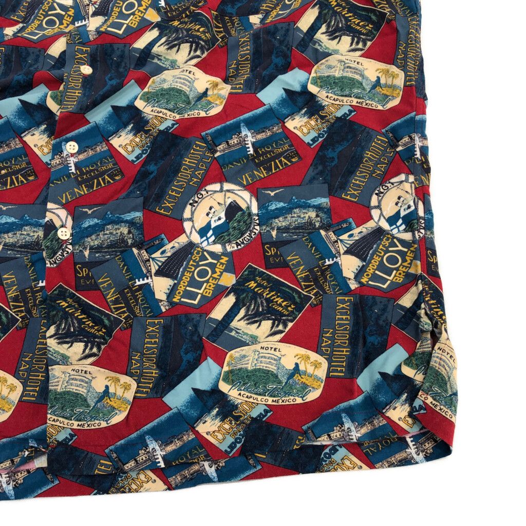 90年代 Polo by Ralph Lauren ポロ ラルフローレン オープンカラー  