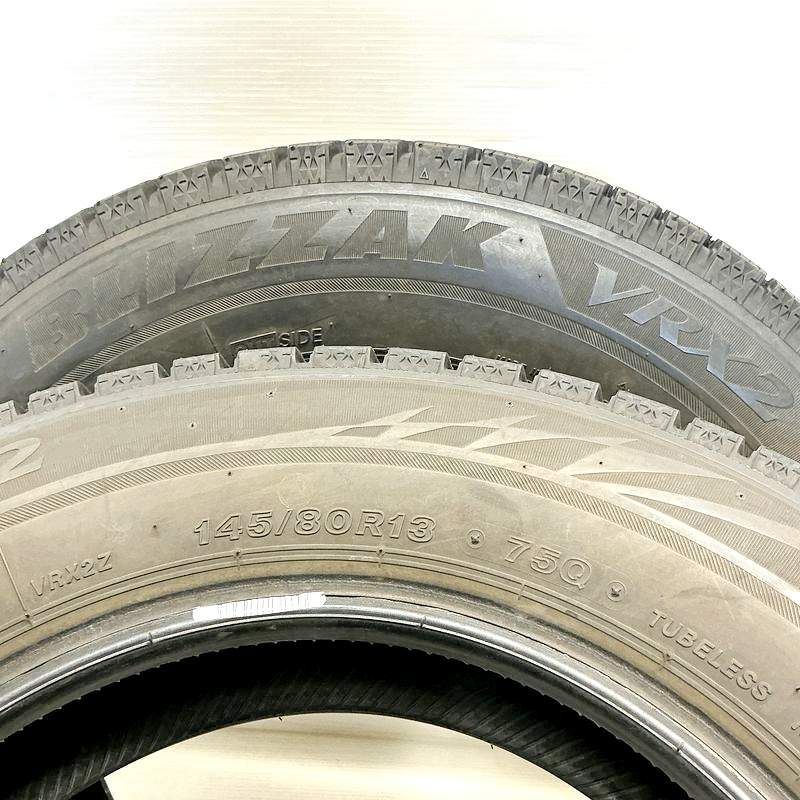 ブリヂストン GZ バリ溝！ 145/80R13 ホンダ N-BOX 純正 スタッドレス 4本 ブリヂストン 145 80r13 スタッドレスの通販