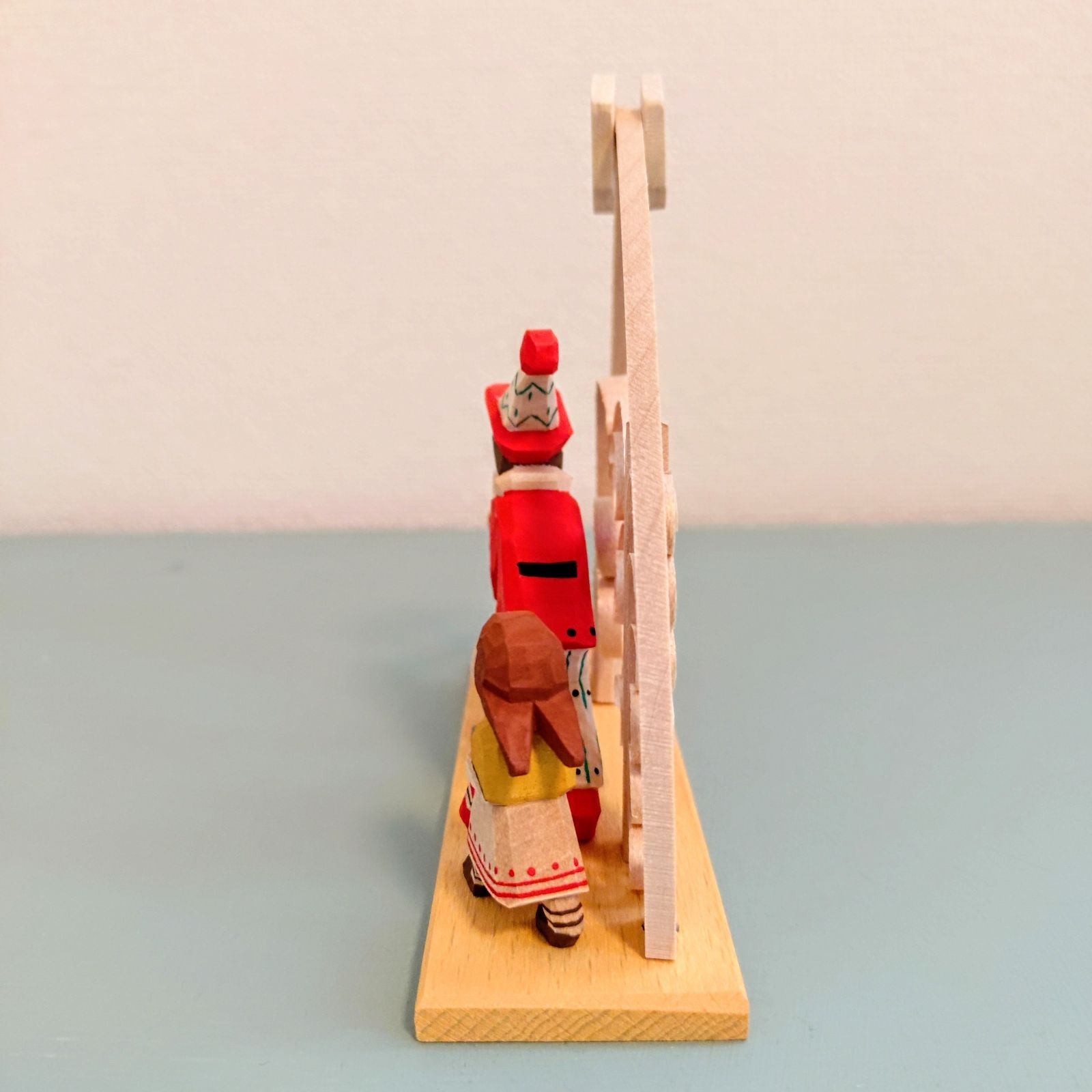 ハーメルンの笛吹き ドイツ工芸品 木製 エミール・ヘルビッヒ工房