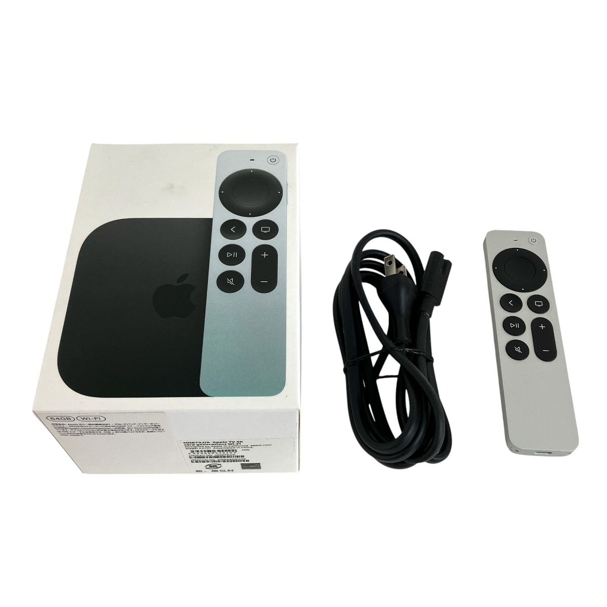 Apple A2737 アップルTV 4K 第3世代 64GB Wifiモデル 家電 中古