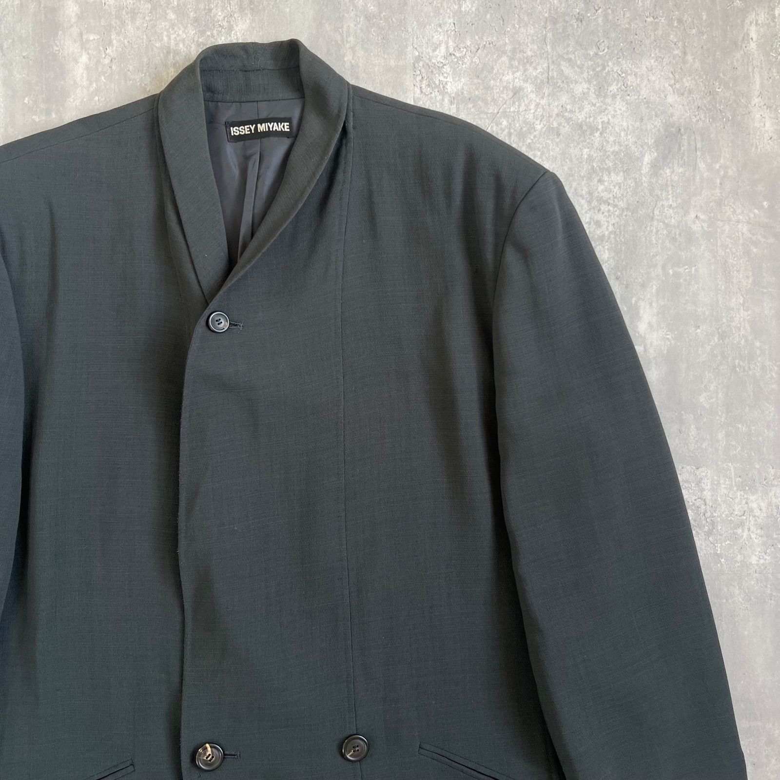 90s ISSEY MIYAKE MEN イッセイミヤケメン アーカイブ 変形ショール 