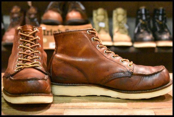 REDWING レッドウィング 877 スクエアステッチ 旧犬タグ 6.5E 良品 旧