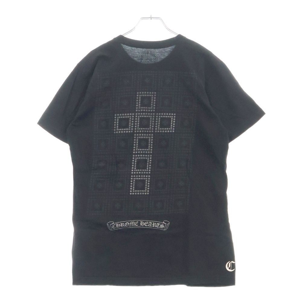 Chrome Hearts ブラック Vネック Tシャツ S CHROME HEARTS クロム