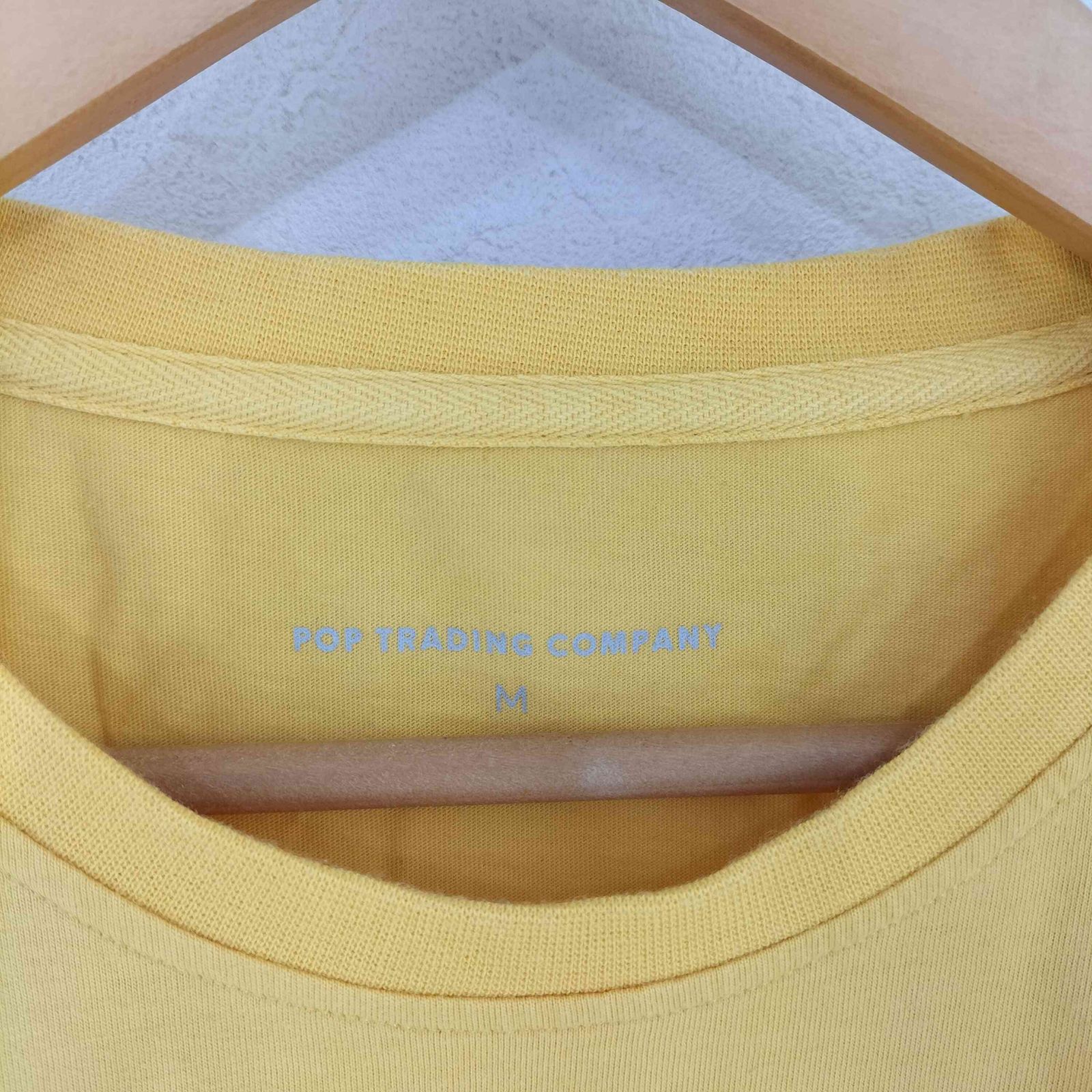 ポップトレーディングカンパニー POP TRADING COMPANY 別注 17 CANOE T (YELLOW) メンズ JPN：M 