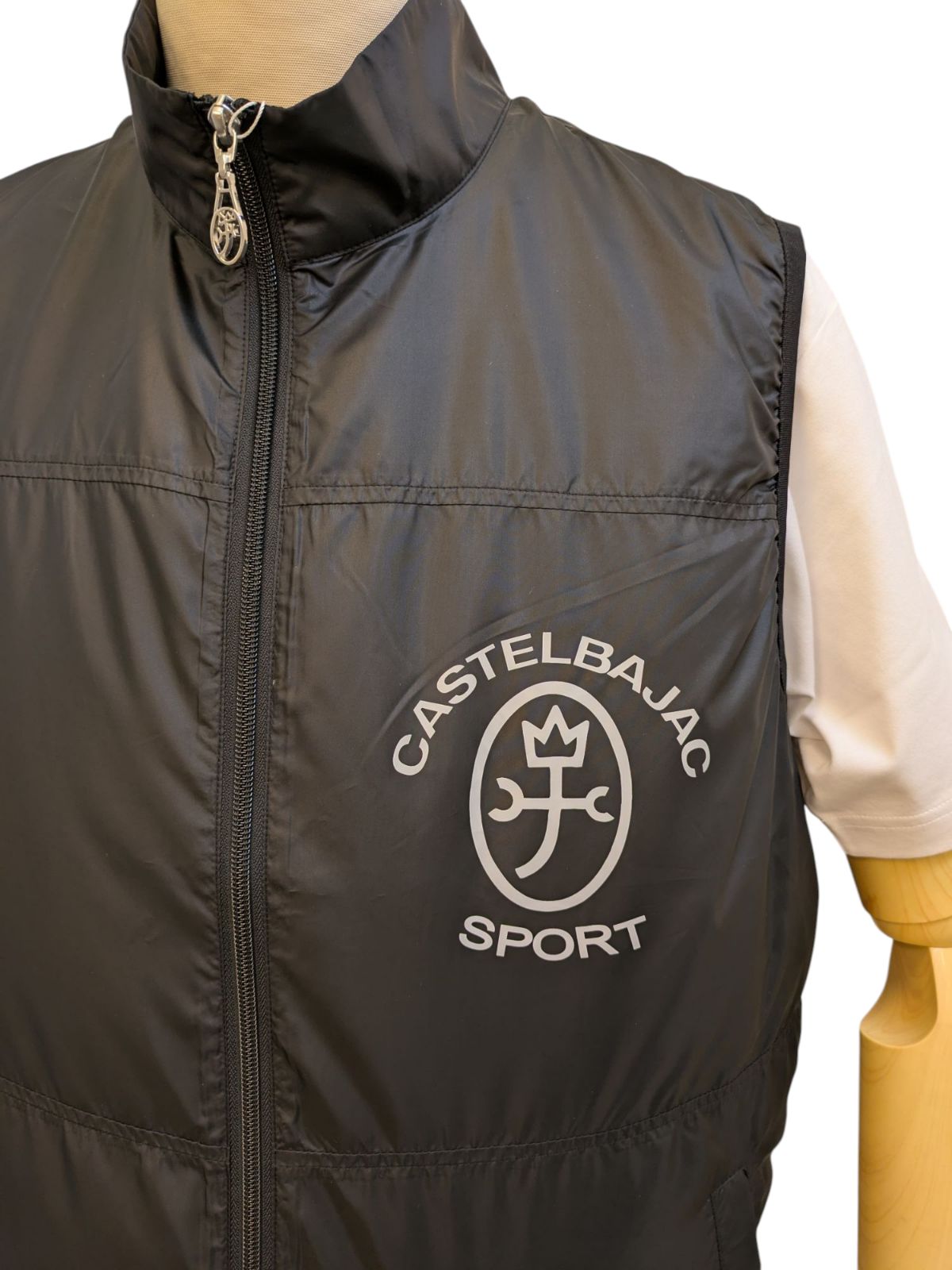 CASTELBAJAC スポーツベスト ファン付き 空調服】配色切替ファン付きベスト | カステルバジャック