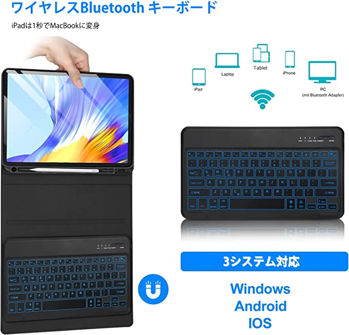 高級ブランド ブラック（ipad pro12.9第6/5/4/3世代） 12.9インチ