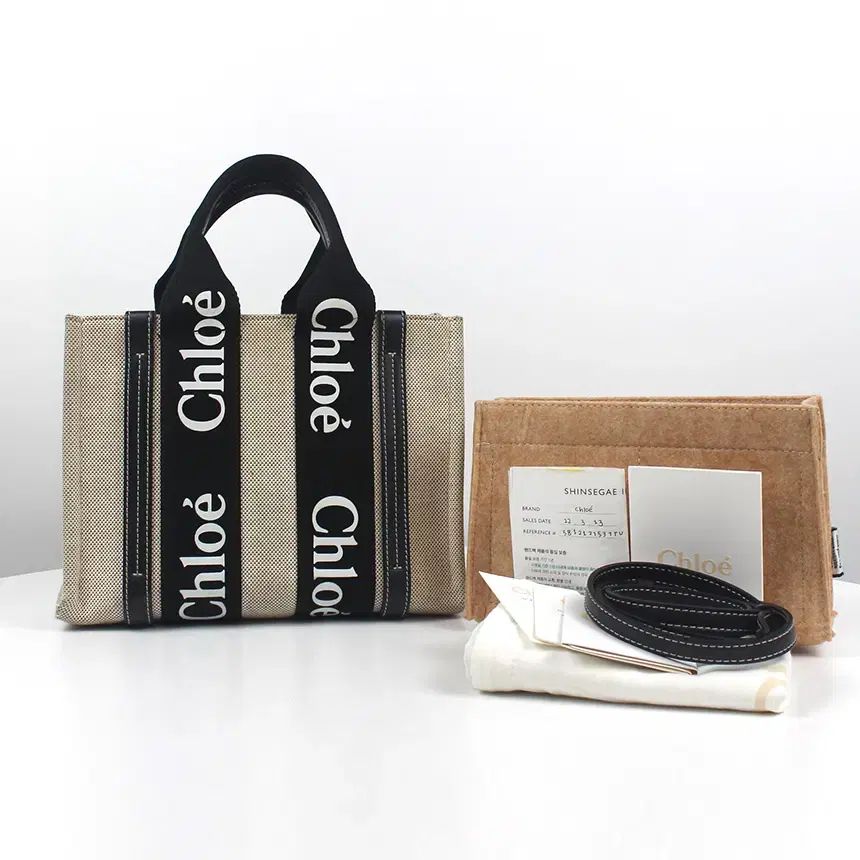 ブランドダオール クロエ ウッディバッグ スモール トート クロスバック